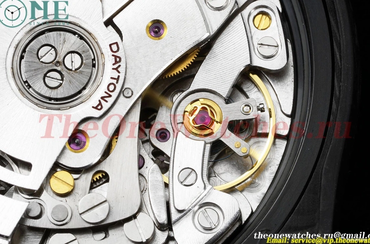 White 40mm Dial Daytona SA4130 DIW Carbon QF NY Black 1230